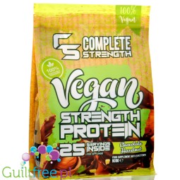 Complete Strength Vegan Protein Chocolate Hazelnut 900g - wegańska odżywka na białku grochu, ryżu i ziemniaka