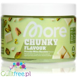 More Nutrition Chunky Flavor Pistachio White Chocolate 250g