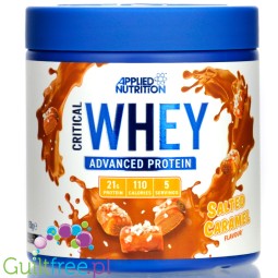 Applied Critical Whey Advanced Protein Salted Caramel - odżywka białkowa z WPI, WPH i WPC, 21g białka & 110kcal
