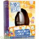 Moo Free Easter Egg Bunny Comb - jajo wielkanocne bez mleka z wegańskiej czekolady z vege miodowo-karmelową kruszonką