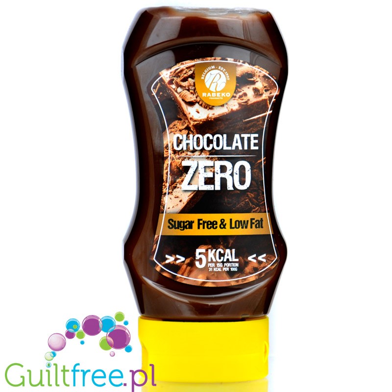 Rabeko Chocolate Zero - sos deserowy o smaku czekoladowym bez dodatku cukru 31kcal