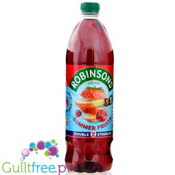Robinsons Double Strenght Summer Fruits Squash No Added Sugar 1 Litre