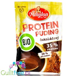 Amylon Ekologiczny Proteinowy Budyń o smaku Czekoladowym 35% białka