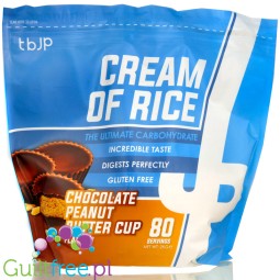 TBJP Cream of Rice, Chocolate Peanut Butter Cup 2kg - kleik ryżowy bez cukru, regeneracyjny posiłek treningowy