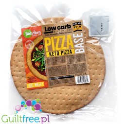 Balviten Low Carb Keto Pizza 150g - gluten free keto pizza base with almond flour, 15g protein