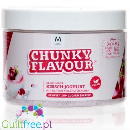 More Nutrition Chunky Flavor Kirsch Joghurt 250g, aromat w proszku do deserów i owsianek, smak Jogurt Wiśniowy