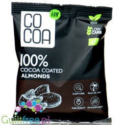 Raw Cocoa Coated Almonds 70g