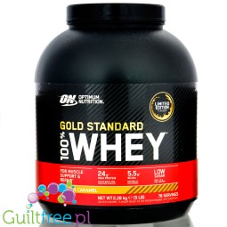 Optimum Nutrition, Whey Gold Standard Salted Caramel 2,28KG - odżywka białkowa, limitowany smak Solony Karmel
