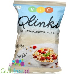 BioQlinki Coconut 35g - gluten-free, sugar-free breakfast balls with coconut flavor