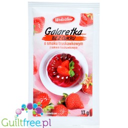 Wodzisław Strawberry Jelly - sugar-free jelly, with strawberry juice