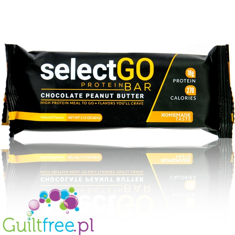 SelectGo Protein Bar Chocolate Peanut Butter 60g