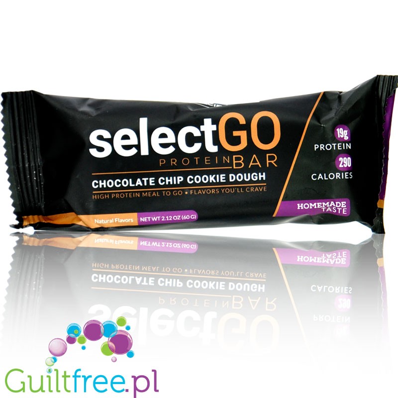 SelectGo Protein Bar Chocolate Chip Cookie Dough 60g