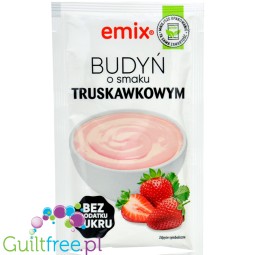 Emix Sweet Strawberry - sugar free instant pudding mix powder
