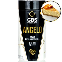 GBS Angelo Cheesecake with Peach - instant coffee 60mg caffeine per serving