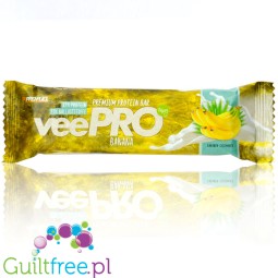 Pro Fuel VeePro Banana - wegański baton proteinowy bez cukru, Banan & Czekolada