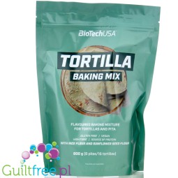 BioTech USA Tortilla Baking Mix - mieszanka do przygotowania tortilli