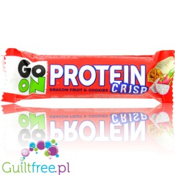 Sante GoON Protein Crisp Dragon Fruit Cookies - sweeteners free protein bar with dragon fruit & white chocolate
