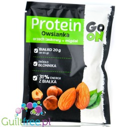 Sante Go On Protein Hazelnut & Almond Oatmeal 65g - single-serving protein oatmeal, 20g of protein