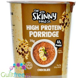 Skinny Food High Protein Chocolate Porridge - owsianka proteinowa o smaku czekoladowym instant, 13g białka
