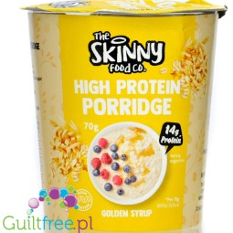 Skinny Food High Protein Golden Syrup Porridge - owsianka proteinowa o smaku karmelizowanego cukru, 13g białka