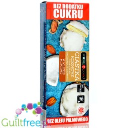 Pure & Good Coconut Peanut & Caramel Cookies 128g – coconut cookies with caramel and nuts in white chocolate, no added sugar