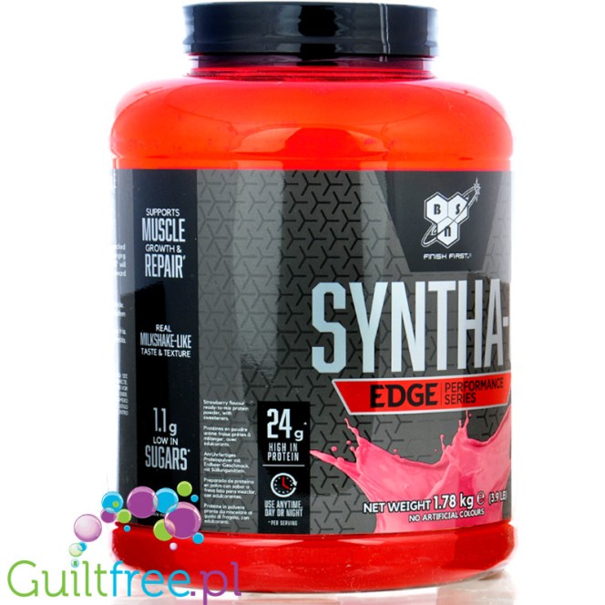 BSN Syntha-6 Edge Protein Matrix Strawberry Milkshake 1,78kg - mega gęsta pyszna odżywka 6 frakcji białek