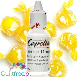 Capella Lemon Drop - skoncentrowany aromat bez cukru i bez tłuszczu, Landrynki Cytrynowe