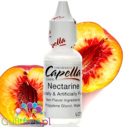Capella Nectarine - skoncentrowany aromat bez cukru i bez tłuszczu, nektarynka