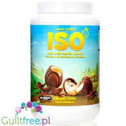 Yummy Sports ISO 100% WPI Creamy Eggs - odżywka białkowa, smak Jajeczka Czekoladowe, 27g białka & 112kcal