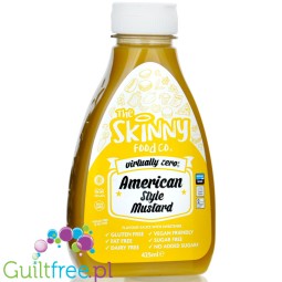 Skinny Food American Style Mustard - sos musztardowy bez tłuszczu i bez cukru 17kcal