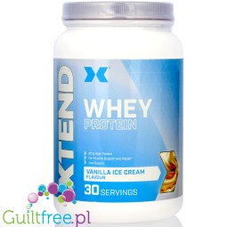 Xtend Whey Protein Vanilla Ice Cream - delicious vanilla whey protein with low sugar content