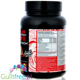 MuscleTech Nitro-Tech Performance White Chocolate Raspberry 0,9kg - gęsta odżywka białkowa, limitowany smak