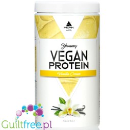 Peak Yummy Vegan Protein Vanilla Cream - vegan protein supplement without soy and gluten, flavor Vanilla Cream
