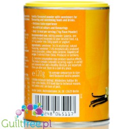 Xucker Flave Powder Vanilla - vanilla sweetener powder without sugar, with stevia and erythrol