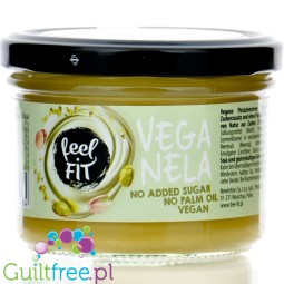 FeelFIT Veganela Pistachio Cream - 45% vegan pistachio cream with no added sugar