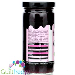 FitPrn Confettura Extra Zero Mirtilli 37kcal - berry jam without sugar.