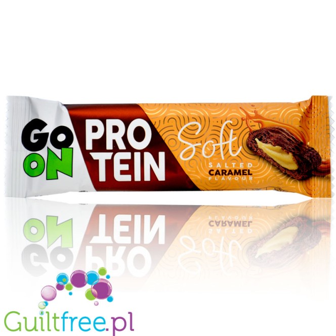 Sante Go On Soft Protein Salted Caramel - ciastko proteinowe z kremem karmelowym bez cukru