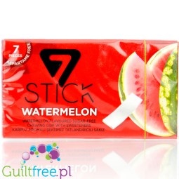 Ceremony 7 Stick Watermelon – guma do żucia bez cukru i aspartamu o smaku arbuzowym