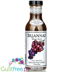 Briannas Creamy Balsamic Dressing - a creamy salad dressing based on balsamic vinegar
