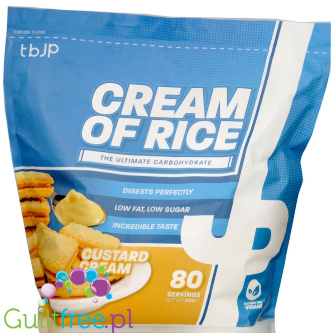 TBJP Cream of Rice Custard Cream  2kg