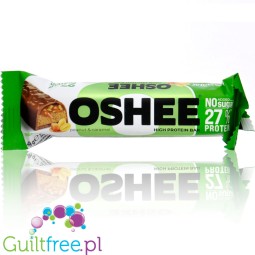 Oshee Protein Bar Peanut & Caramel - protein bar with caramel and nut filling