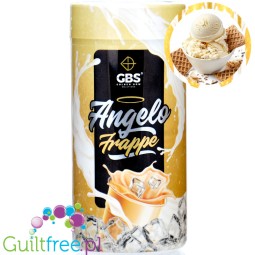 GBS Angelo Frappe Ice Cream with White Chocolate and Wafers - instant coffee with extra caffeine