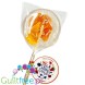 TimPops Mango 4cm - natural sugar-free lollipop with fruit pieces, 39kcal