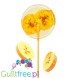 TimPops Banana 4cm - natural sugar-free lollipop with fruit pieces, 39kcal