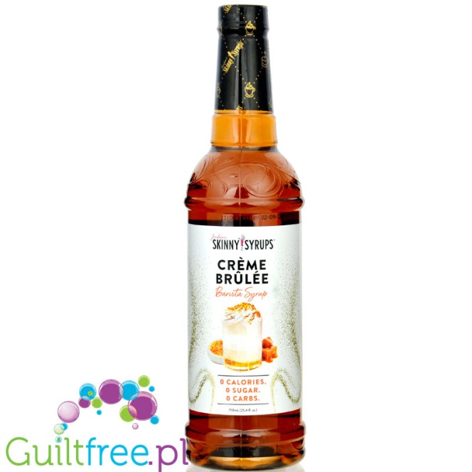 Jordan's Skinny Syrups Crème Brûlée - sugar free & zero kcal coffee syrup