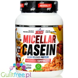 BIG® Micellar Casein, Honey Salted Peanut 1kg - casein with Lacprodan® MicelPure, Honey Salted Peanut flavor