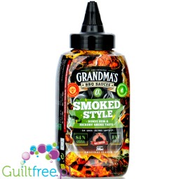 Grandma's Smoked Style BBQ - rum-hickory flavored fat-free barbecue sauce, 43kcal