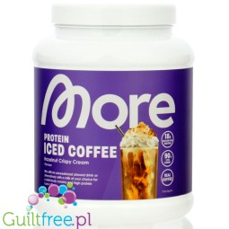 More Nutrition Protein Iced Coffee Hazelnut Crispy Cream - mrożona kawa proteinowa 15g białka & 85kcal