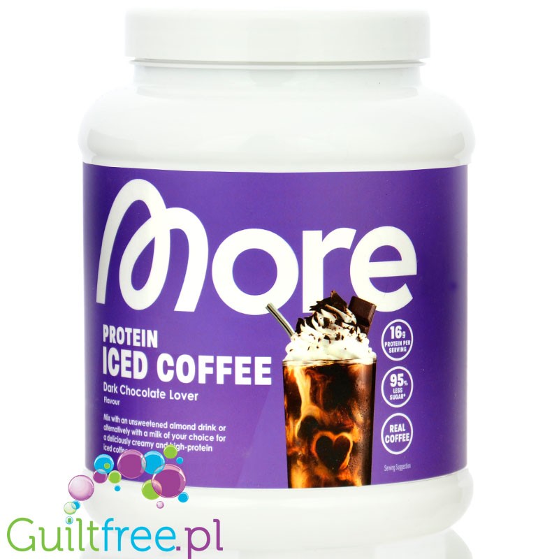 More Nutrition Protein Iced Coffee Dark Chocolate Lover - iced protein coffee 15g protein & 85kcal