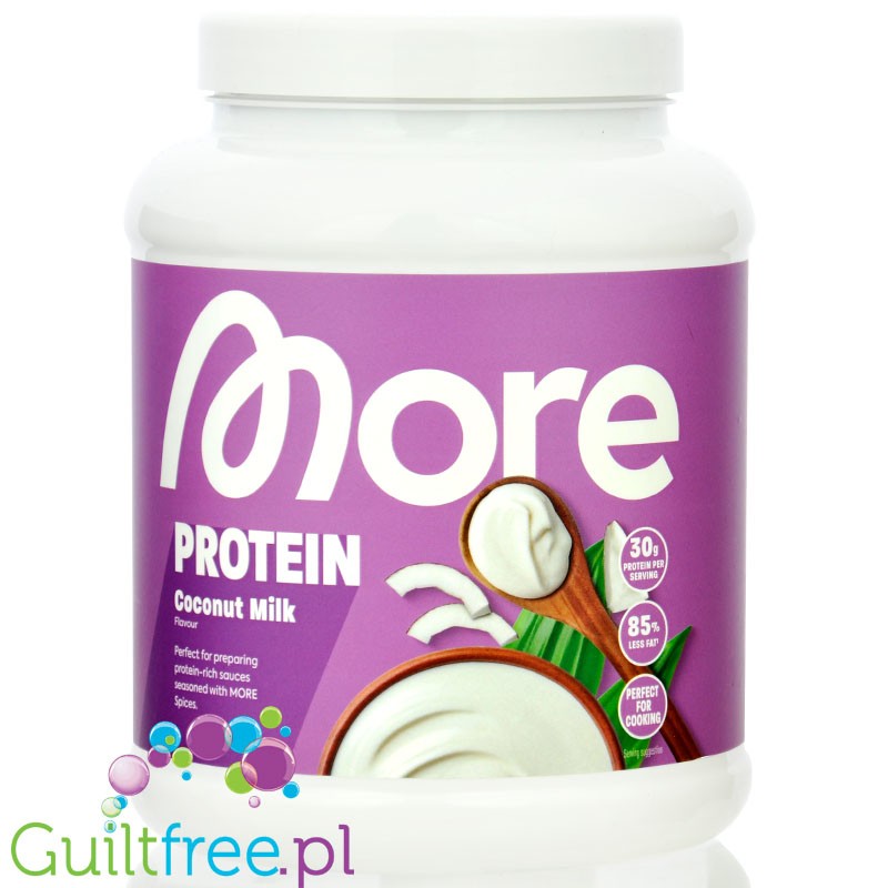 More Nutrition Total Protein Coconut Milk 0,6kg - mieszanka do proteinowego mleczka kokosowego instant